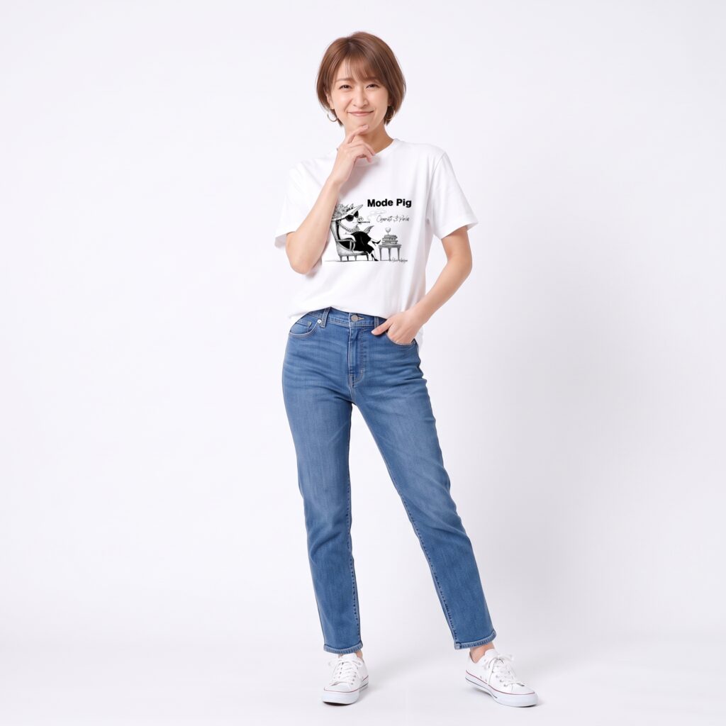 ModePigモードピッグTシャツ
