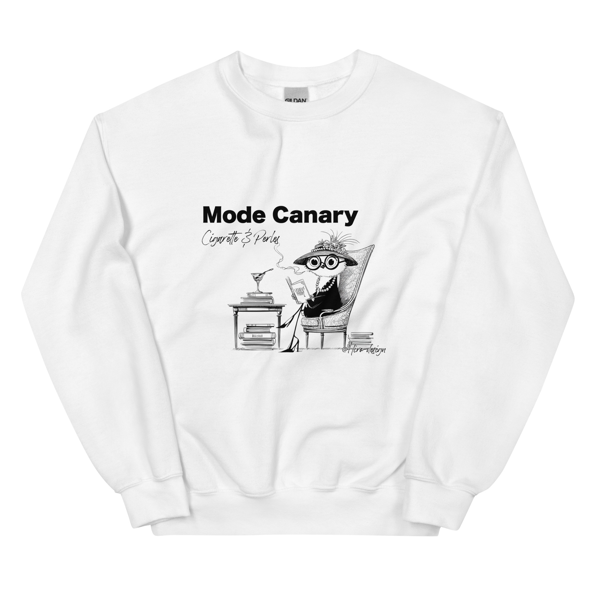 Mode Canary/モードカナリア/白スウェット
