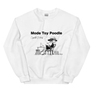 Mode toy Poodle/モードトイプードル/白スエット