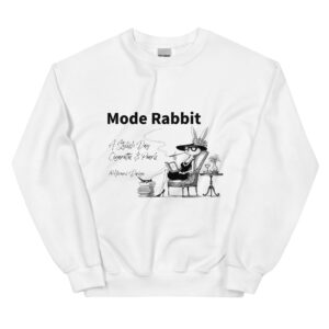 Mode Rabbit/モードラビット/白スウェット