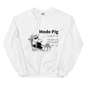 Mode Pig/モードピッグ/白スウェット