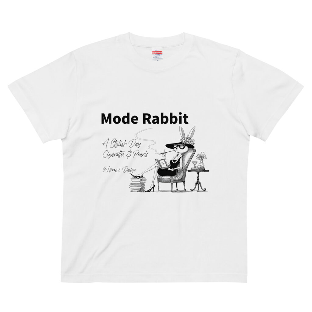 Mode Rabbit/モードラビット/白Tシャツ