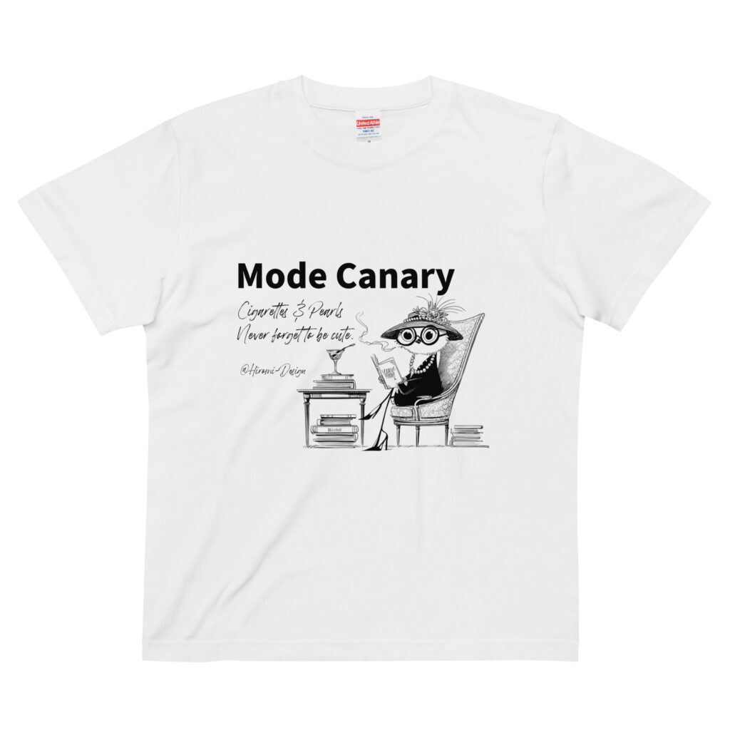 Mode Canary/モードカナリア/白Tシャツ